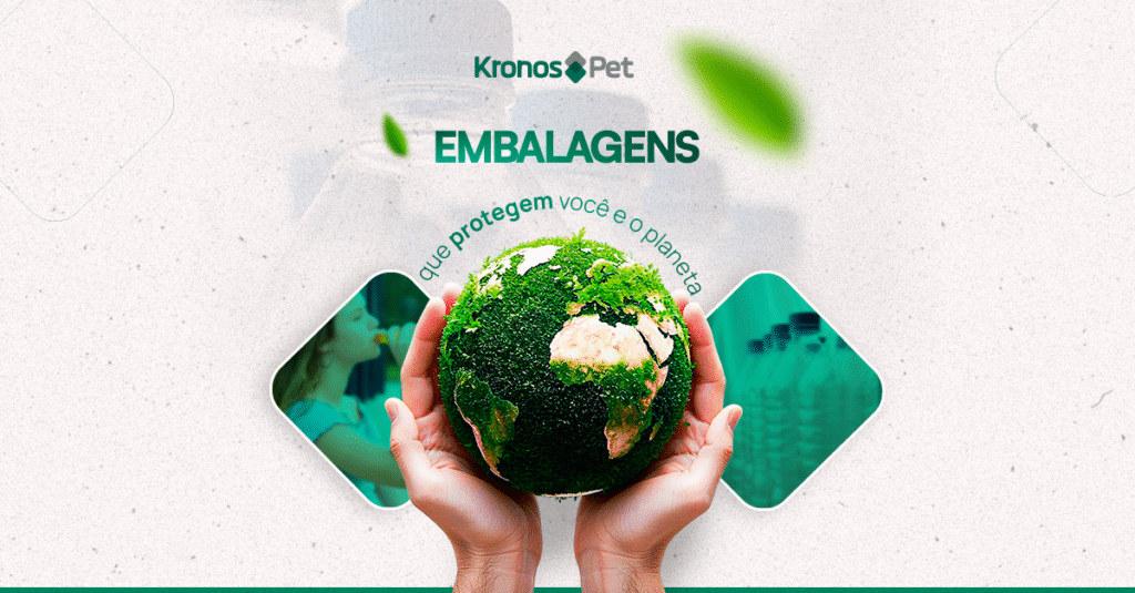Embalagens e sustentabilidade Kronos PET